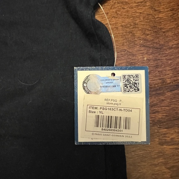 Paris Saint Germain youth T shirt - Picture 3 of 3